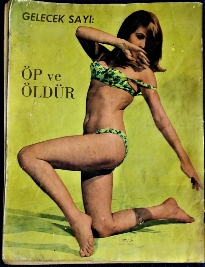 KİLLİNG FOTO ROMAN BİR SARIŞIN DAHA 1968 BASIMI RENKLİ KAPAK İÇİ SİYAH BEYAZ FOTOGRAF KARELERİNDEN KİLİNG SAYI 14 100 KURUŞ DAMGALI