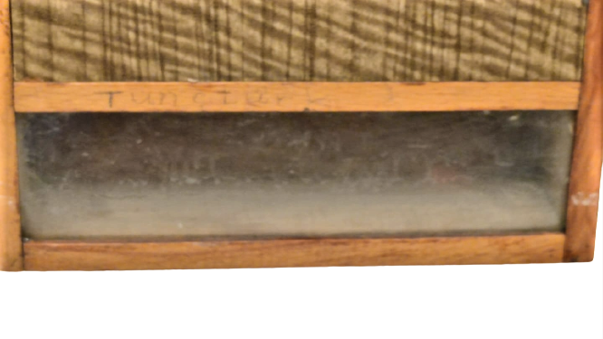 1950 AHŞAP KİLİTLİ POSTA KUTUSU KIRLANGIC GECME EL YAPIM KİLİTLİ İÇİ CAM KISMINDAN GÖRÜNEN ÖNÜ FORMİKA KAPLAMA