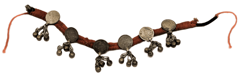 1970 HİNDU PARALARINDAN YAPILMIŞ ŞAMAN İNANCLI KOLYE 