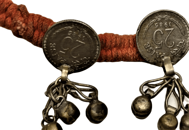 1970 HİNDU PARALARINDAN YAPILMIŞ ŞAMAN İNANCLI KOLYE 