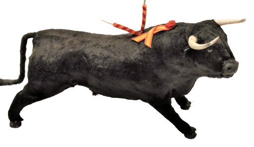 İSPANYADA BOGA GÜREŞLERİNDE ARENEDA MATODORLA GÜREŞEN GÜREŞCİ BOGA 