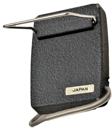 1950 SANYO JAPAN DİNAMIC MİKROFON ORJİNAL CANTASINDA JAK KABLOLU