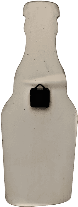 EFES PİLSEN ŞİŞESİ ŞEKLİNDE KARTONDAN BİRA REKLAMLI QUARZT DUVAR ZAMAN SAATİ