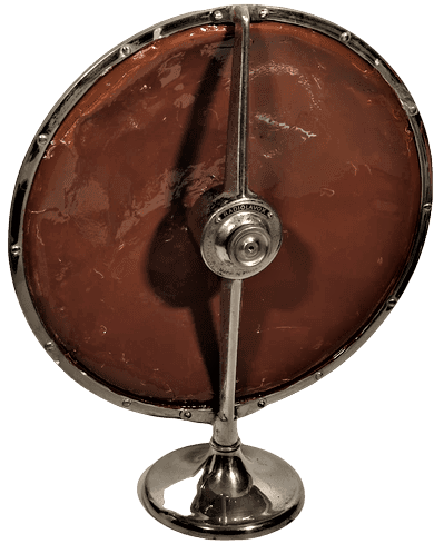 1925 ANTIGUES  RADIOLAVOX MADEIN FRANCE LAMBALI RADYO HARİCİ KARTON DİYAFRAMLI METAL 