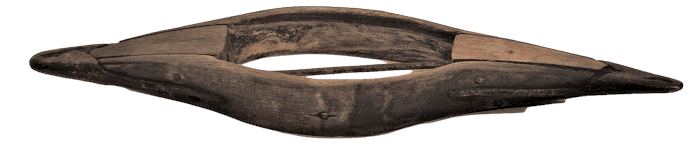 OSMANLI MEKİK AHŞAP TAMAMI EL YAPIM EL TEZGAHLARDA KULLANILAN MEKİK UCLARI METAL 