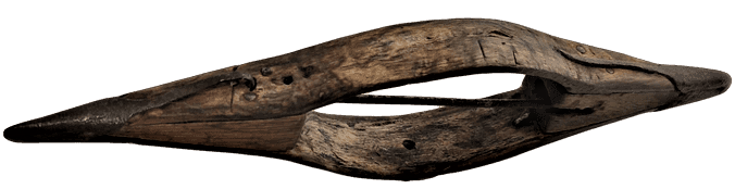 OSMANLI MEKİK AHŞAP TAMAMI EL YAPIM EL TEZGAHLARDA KULLANILAN MEKİK UCLARI METAL 