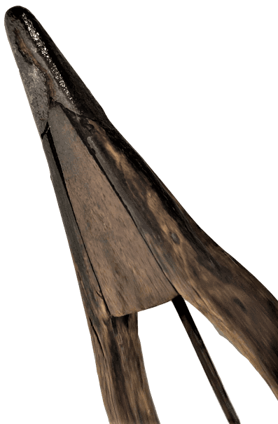 OSMANLI MEKİK AHŞAP TAMAMI EL YAPIM EL TEZGAHLARDA KULLANILAN MEKİK UCLARI METAL 