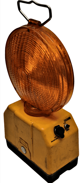  LRW 0311 DOMİNİT LAMBA (LEDLİ)  SARI REFLOKTORLU İKAZ LAMBASI 12 VOLT İLE VEYA İCERSİNE KOYULAN AKU İLE CALIŞAN LAMP