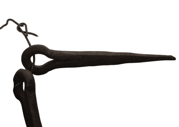 1900 OSMANLI CİVİ SICAK EL DÖGME DEMİRDEN YAPILMIŞ ESKİ AHŞAP KONAK KAPI PENCERE MENTEŞE CİVİSİ