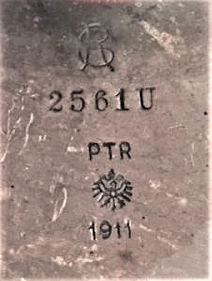  ATATÜRK ÜN KOMUTASINDA CANAKKALE SAVASINDA CEPHEDE KULLANILAN  STERİL HASTENE MALZEMESİ PİRİNC 1911 2561U PTR DAMGALI PİRİNC STERİL METAL ALET