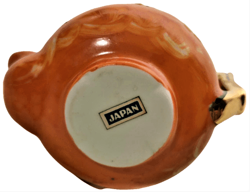 JAPON NAKASIMA MİNELİ PORSELEN TAMAMI KOMPLE EL YAPIMI CAY KÜLTÜRÜ UFAK BOY DEMLİK VE FİNCAN ORJİNAL KENDİ STANDINDA