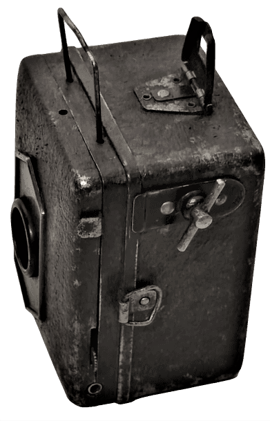 1930 ZEISS IKON BABY BOX  KAMERA METAL KASA UFAK BOYDA FOTOGRAF MAKİNASI