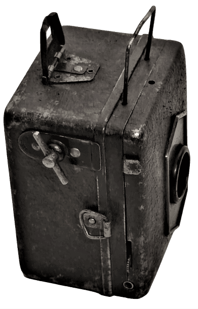 1930 ZEISS IKON BABY BOX  KAMERA METAL KASA UFAK BOYDA FOTOGRAF MAKİNASI