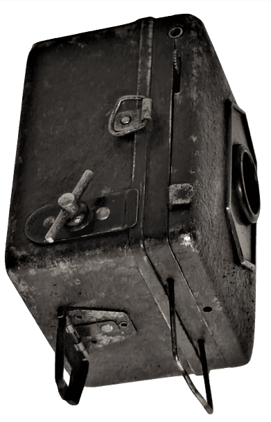 1930 ZEISS IKON BABY BOX  KAMERA METAL KASA UFAK BOYDA FOTOGRAF MAKİNASI