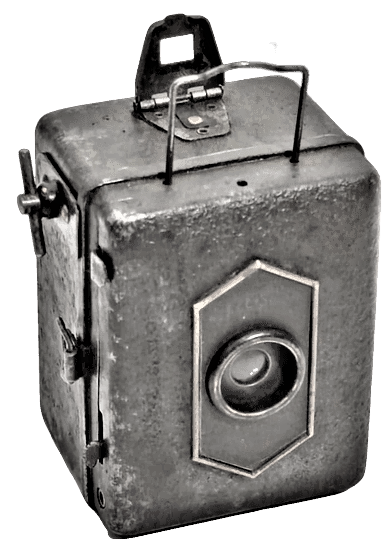 1930 ZEISS IKON BABY BOX  KAMERA METAL KASA UFAK BOYDA FOTOGRAF MAKİNASI
