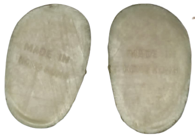 1960 ELBİSELİ OYUNCAK BEBEK KOLLAR AYAKLAR HAREKETLİ HONG KONG ÜRETİMİ