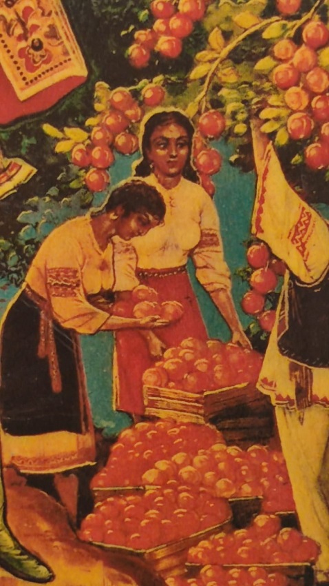 AHŞAP KAPAKLI MÜCEVHER SAKLAMA KUTUSU İÇERSİ KADİFE ÜZERİ LAKE RESİMLİ