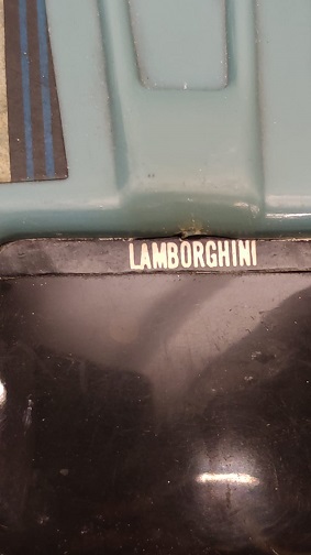 LAMBORGHINI  MAVİ 2 ŞERİTLİ OYUNCAK YARIŞ ARABASI EKSİKSİZ PİLLİ PLASTİK OYUNCAK ARABA