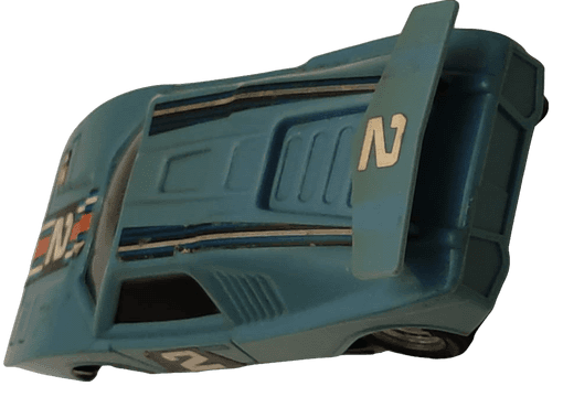 LAMBORGHINI  MAVİ 2 ŞERİTLİ OYUNCAK YARIŞ ARABASI EKSİKSİZ PİLLİ PLASTİK OYUNCAK ARABA