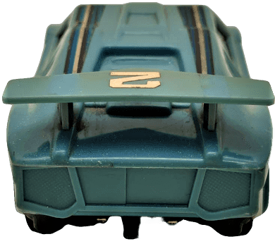 LAMBORGHINI  MAVİ 2 ŞERİTLİ OYUNCAK YARIŞ ARABASI EKSİKSİZ PİLLİ PLASTİK OYUNCAK ARABA