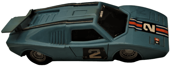 LAMBORGHINI  MAVİ 2 ŞERİTLİ OYUNCAK YARIŞ ARABASI EKSİKSİZ PİLLİ PLASTİK OYUNCAK ARABA