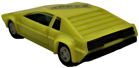 MANNAS RALLY 88 PLASTİK YERLİ MALI OYUNCAK YARIŞ ARABASI SARI RENKDE ORJİNAL KENDİ AMBALAJINDAI