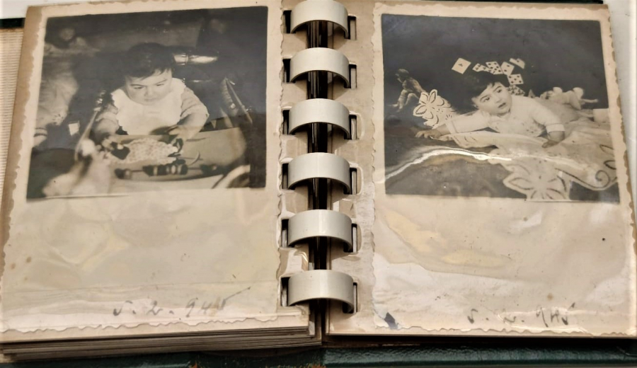 1950 PHOTOS ARTAOMUR BENUIMB LEATHER ALBUME FOTOGRAF ALBUMU İSTANBULDA CEKİLMİŞ SİYAH BEYAZ FOTOGTAFLAR