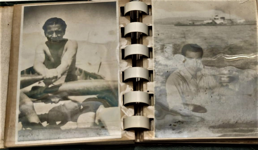 1950 PHOTOS ARTAOMUR BENUIMB LEATHER ALBUME FOTOGRAF ALBUMU İSTANBULDA CEKİLMİŞ SİYAH BEYAZ FOTOGTAFLAR