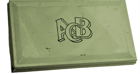 1950 TRYKKERİSETT ABC TENEKE KUTUSUNDA ISTANPA HARFLERİ KENDİNİZ HER TÜRLÜ YAZIYI HAZIRLAYIP DAMGA VEYA MÜHRÜNÜZÜ YAPABİLİRSİNİZ 