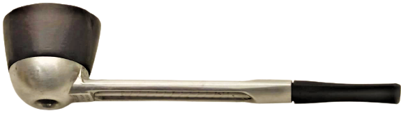 1960 FDH FALCON MADE IN ENGLAND TUTUN HAZNESİ GÜL AGACI VE ALİMÜNYÜM GÖVDE PİPO 