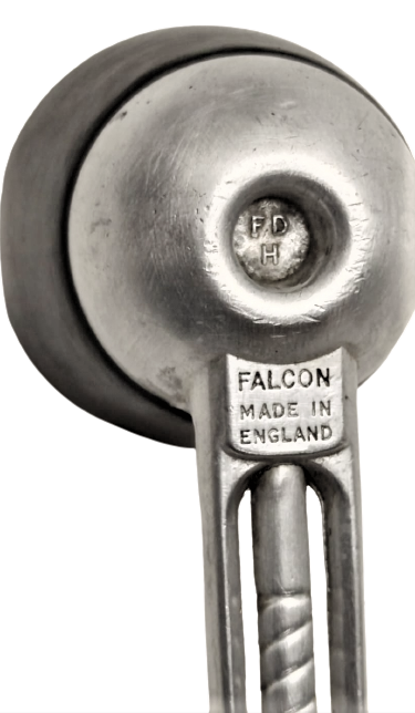 1960 FDH FALCON MADE IN ENGLAND TUTUN HAZNESİ GÜL AGACI VE ALİMÜNYÜM GÖVDE PİPO 