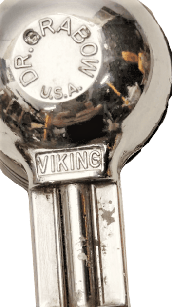 1960 U.S.A  DR. GRABOW .VİKİNG  TUTUN HAZNESİ GÜL AGACI VE ALİMÜNYÜM GÖVDE PİPO KUMARBAZ MACA İŞARETLİ