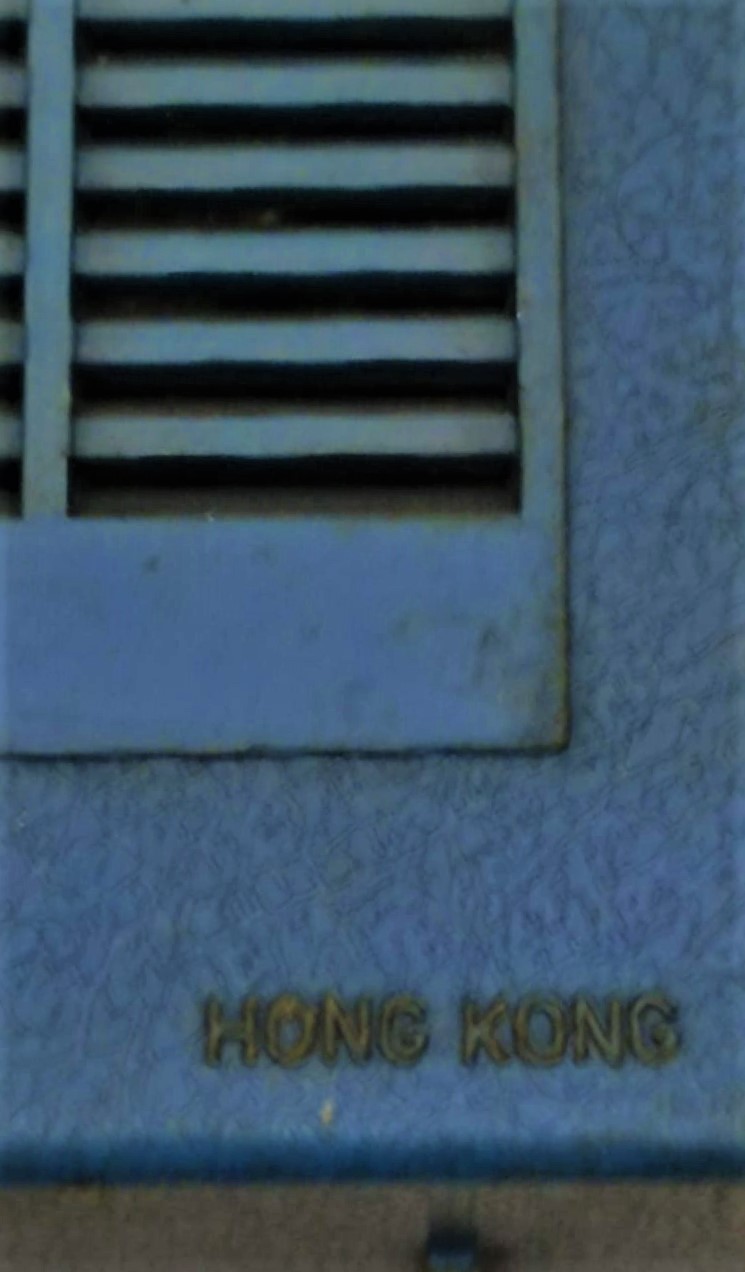 1978 ZEPHRY RADIO 8 HONG KONG MAVİ RENKDE PLASTİK TEK DALGA CEP RADYOSU 9 VOL PİLLİ 