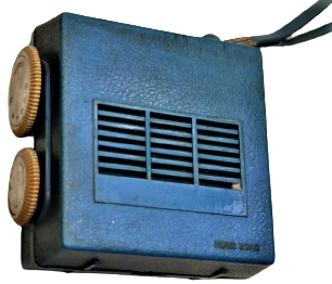 1978 ZEPHRY RADIO 8 HONG KONG MAVİ RENKDE PLASTİK TEK DALGA CEP RADYOSU 9 VOL PİLLİ 