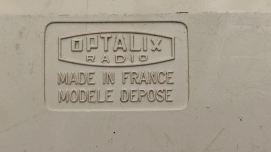 1980 FRANCA DİJİTAL OPTALIX RADIO VENUS AM FM ALARM SAAT RADYO 220 VOLT