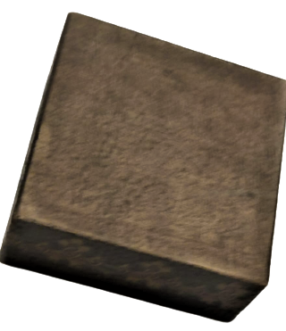 OSMANLI KOK BOYAMA EL İŞCİLİKLİ KAPAKLI KARE FORMDA AHŞAP ÜZERİ FUL İŞLEME TESBİH KUTUSU