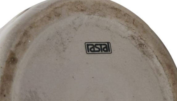 RİTZMANN BEER DEKORATİF KULP VE  KAPAKLI SERAMİK ALMAN TANKART BİRA KUPASI