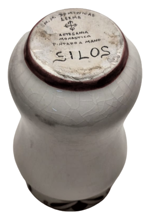 SANATCI İMZALI EL YAPIM  SERAMİK KAPAKLI İLAC SAKLAMA KABI  FARKLI OLARAK MASA ÜZERİ KALEMLİK VEYA VAZO OLARAK KULLANILABİLEN ÖBJE