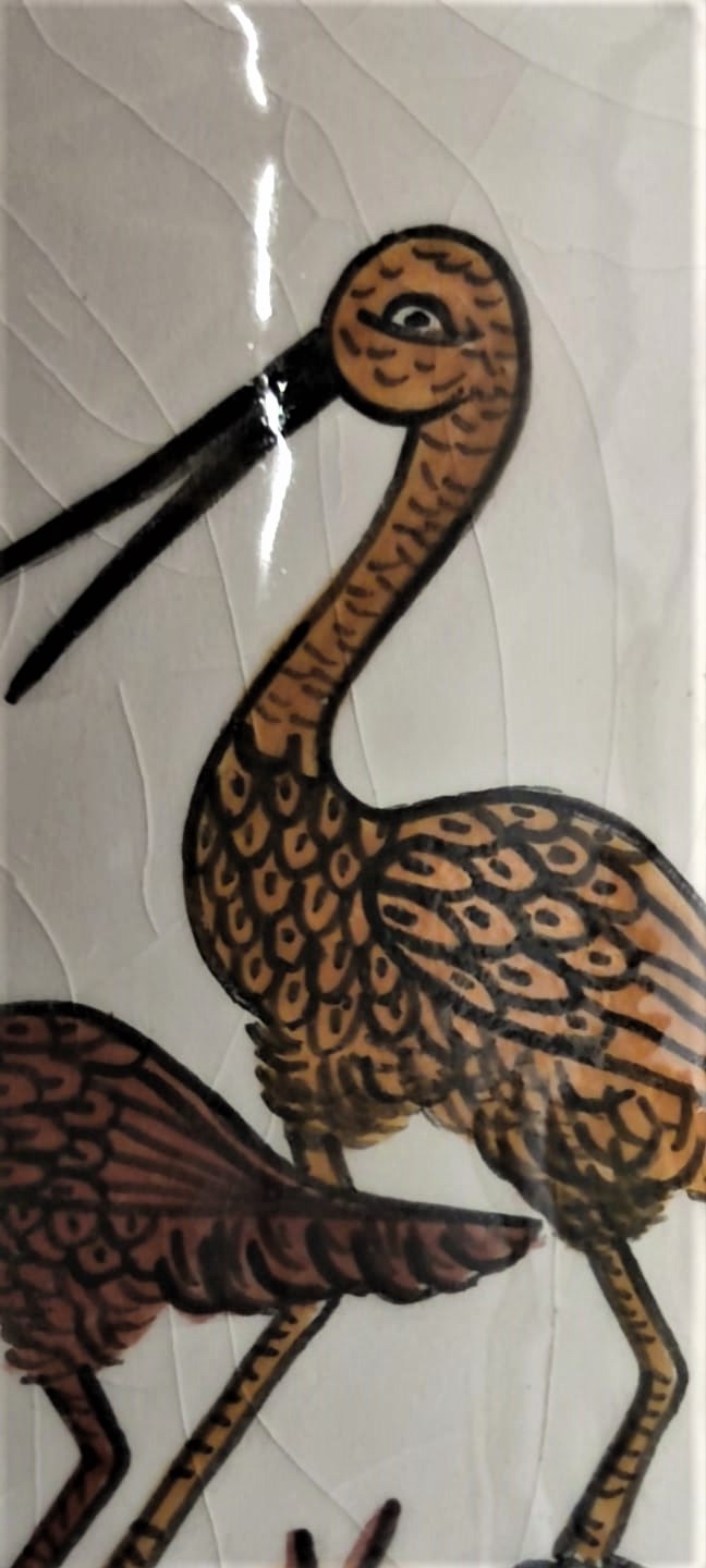 SANATCI İMZALI EL YAPIM  SERAMİK KAPAKLI İLAC SAKLAMA KABI  FARKLI OLARAK MASA ÜZERİ KALEMLİK VEYA VAZO OLARAK KULLANILABİLEN ÖBJE