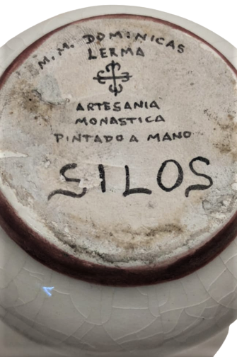 SANATCI İMZALI EL YAPIM  SERAMİK KAPAKLI İLAC SAKLAMA KABI  FARKLI OLARAK MASA ÜZERİ KALEMLİK VEYA VAZO OLARAK KULLANILABİLEN ÖBJE