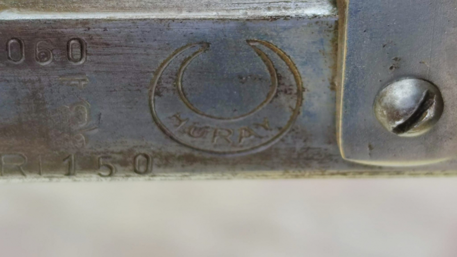 1940 YERLİ ECZANE BASKUL TARTI BOY ÖLCEK TERAZİ SERİ NUMARALI HÜRAY MARKA METAL MEKANİK ANALOK İNSAN BOY ÖLCER VE KİLOSUNU TARTAR 