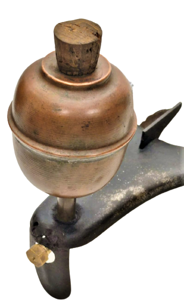 1950 BAKIR MANTAR DEPOLU ALEV AYARLI USA AMERİKAN METAL İSPİRTO OCAGI