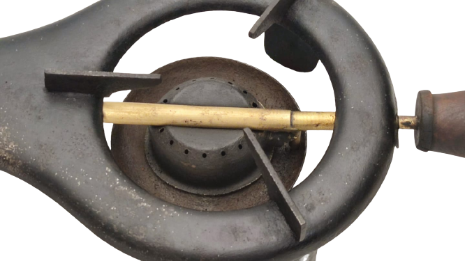 1950 BAKIR MANTAR DEPOLU ALEV AYARLI USA AMERİKAN METAL İSPİRTO OCAGI