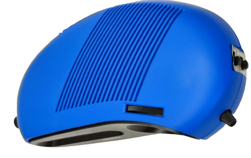 1970 BRUNS KOBALT MAVİSİ RENKDE 220 VOLT UKV MW DIGITAL CLOCK RADİO ALARM YAPRAK SAAT GERMNY