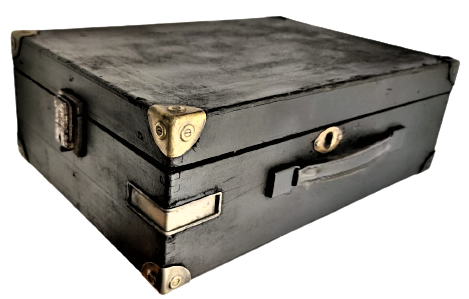 1920 HIS MASTERS VOICE GRAMOPOHNE SAHİBİNİN SESİ TAŞ PLAK CALAR  AHŞAP CANTA GRAMOFON