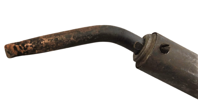 1950 BÜYÜK BOYDA AHŞAP SAPLI  GERMANY ERSA LEHİM HAVYASI 110 VOLT