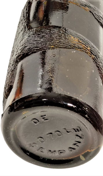 1960 DOLU  70 LİK MANTAR TIPALI KAPAGI ACILMAMIŞ AVSA  ŞEMPANZE ŞARAP ŞİŞE ÜZERİNE SARILMIŞ KABARTMA ŞEMPAZE