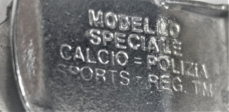 BALILLA MODELLO SPECIALE CALCIO POLIZIA  SPOTS  FIASA FIENZE KROM METAL ZİNCİRLİ PORTS REC DÜDÜK