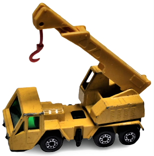 MATCHBOX SUPERFAST CRANE TRUCK MADE IN ENGLAND LESNEY PRODUCTS 1976   NO 49