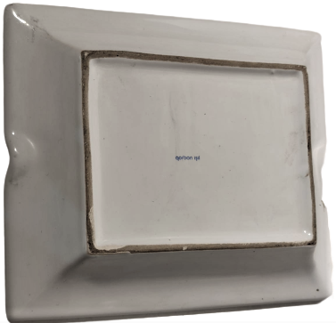 1980 AKSİGORTA  POLİCE FARKLIDIR GERCEK HASARI TAM OLARAK ÖDER REKLAMLI SÜMERBANK PORSELEN ÜRETİMİ PORSELEN KÜLLÜK